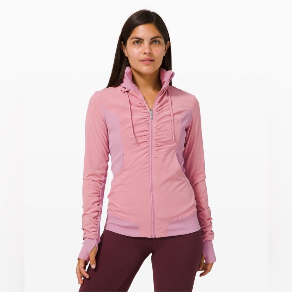 Lululemon Beyond the Studio Jacket Pink Taupe